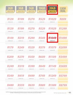 MTN : Y'ello Deals (1 Mar - 31 Mar 2016), page 43