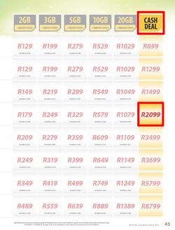 MTN : Y'ello Deals (1 Mar - 31 Mar 2016), page 43