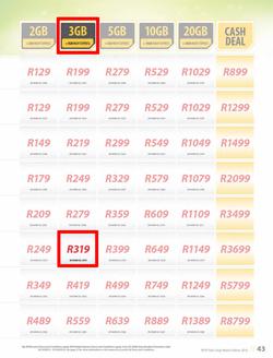 MTN : Y'ello Deals (1 Mar - 31 Mar 2016), page 43