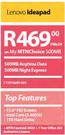 Lenovo Ideapad-On My MTN Choice 500MB