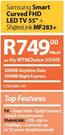 Samsung 55" Smart Curved FHD LED TV + Sharelink MF283-On My MTN Choice 500MB
