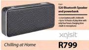 Xqisit S20 Bluetooth Speaker And Powerbank