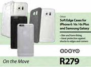 Odoyo Soft Edge Cases For iPhone 6/6s/6s Plus And Samsung Galaxy