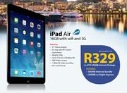 iPad Air 16GB With WiFi And 3G-On MTN 500MB Internet Package