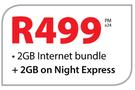iPad Air With WiFi And 3G 64GB-On 2GB Internet Package