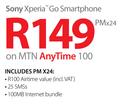 Sony Xperia Go Smartphone-On MTN Any Time 100