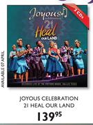 Joyous Celebration 21 Heal Our Land-3 CD's
