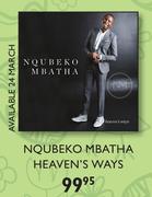Nqubeko Mbatha Heaven's Ways CD