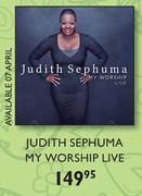 Judith Sephuma My Worship Live CD