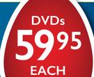 Warcraft DVDs-Each