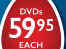 Star Wars DVDs-Each