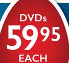 Deadpool DVDs-Each