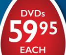 Jack Reacher DVDs-Each