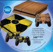 Custom Vinyl Console Skins