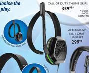 Afterglow LVL I Chat Headset