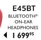 JBL E45BT Bluetooth On Ear Headphones