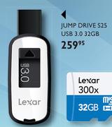 Lexar Jump Drive S25 USB 3.0 32GB