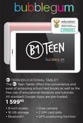 Bubblegum B1 Teen Educational Tablet
