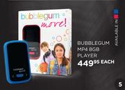 Bubblegum MP4 8GB Player