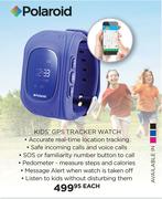 Polaroid Kids GPS Tracker Watch