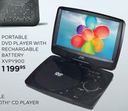 JVC Portable DVD Player With Rechargeable Battery XVPY900