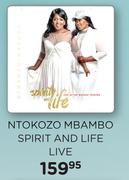 Ntokozo Mbambo Spirit And Life Live