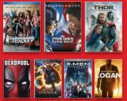 Various Movie DVD's-For 2