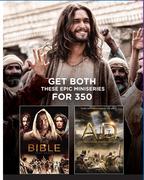 The Bible + A.D. Kingdom And Empire-For Both