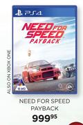 Need For Speed Payback Game For PS4-Each
