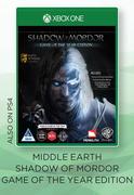 Middle Earth Shadow Of Mordor Game Of The Year Edition Game For Xbox One-For 2