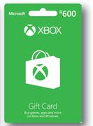 Xbox Live Gift Card R600
