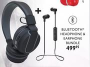 M Stuff Bluetooth Headphone & Earphone Bundle