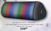 M Stuff LED Bluetooth Speaker