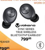 Volkano sync series discount true wireless bluetooth earbuds