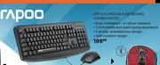 Rapoo Optical Mouse And Keyboard NX1720