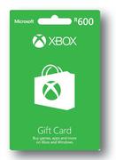 Xbox Live Gift Card 600
