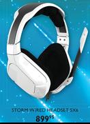 Gioteck Storm Wired Headset SX6