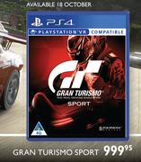 PS4 Gran Turismo Sport
