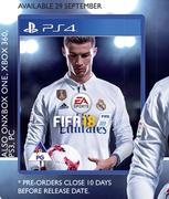 Fifa18 For PS4 & Xbox One-Each