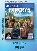 Far Cry 5 For PS4 (Available 27 Feb 2018)