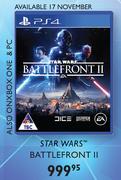 Star Wars Battlefront II For PS4