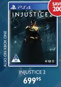 Injustice 2 For PS4