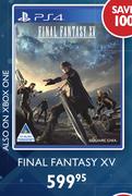 Final Fantasy XV For PS4