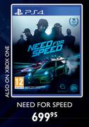 Need For Speed For PS4