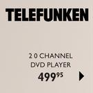 Telefunken 2.0 Channel DVD Player