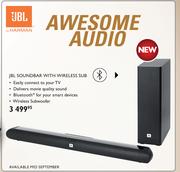 JBL Soundbar With Wireless Sub (Available Mid September)