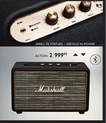 Marshall Action Poratble Speaker