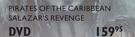 Pirates Of The Caribbean Salazar's Revenge DVD