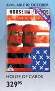House Of Cards Season 5 DVD Series