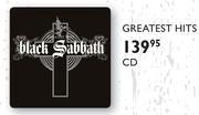 Black Sabbath Greatest Hits CD